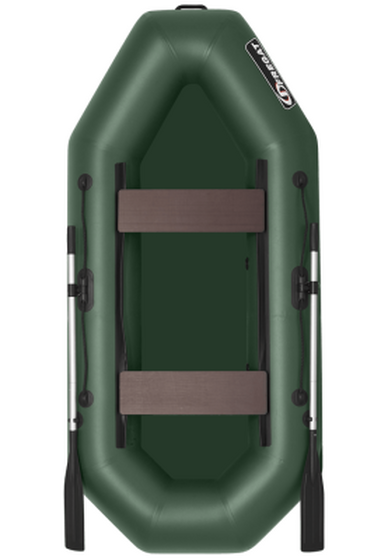 Лодка пвх Фрегат М2 Оптима (260см) зеленая