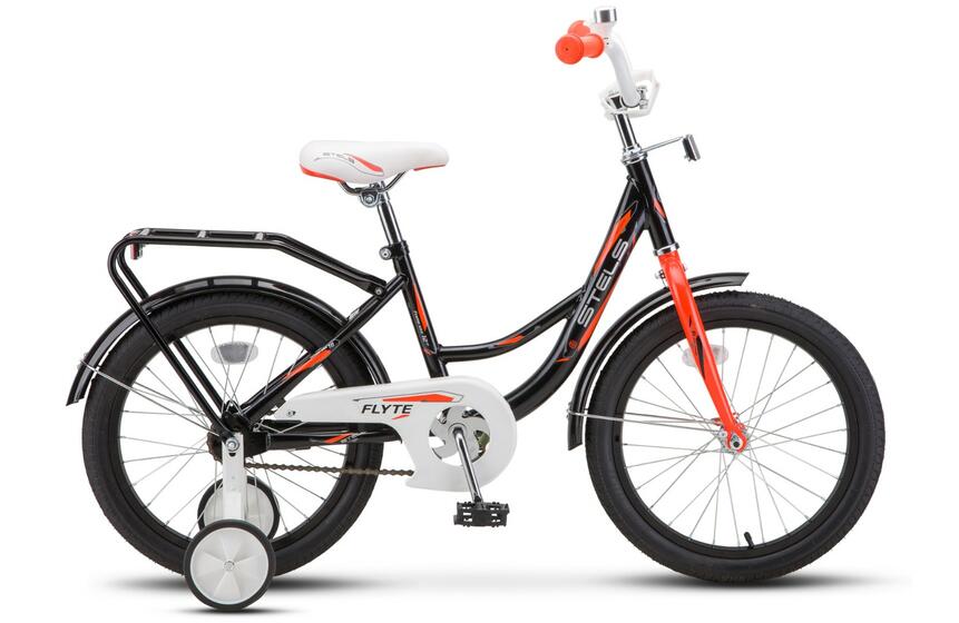 Велосипед 14" STELS Flyte (9.5" Чёрный/красный), арт. Z011