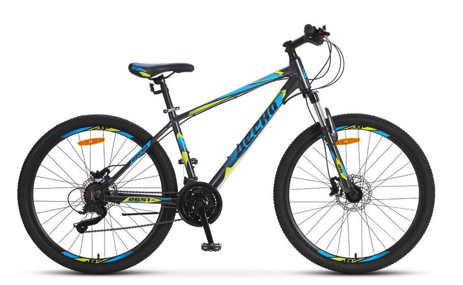 Велосипед 26" Десна-2651 D (18" Серый/синий), арт. V010