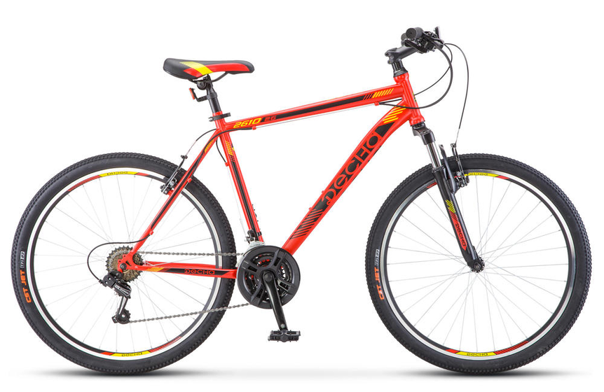 Велосипед 26" Десна-2610 V (20" Красный/чёрный), арт. V010