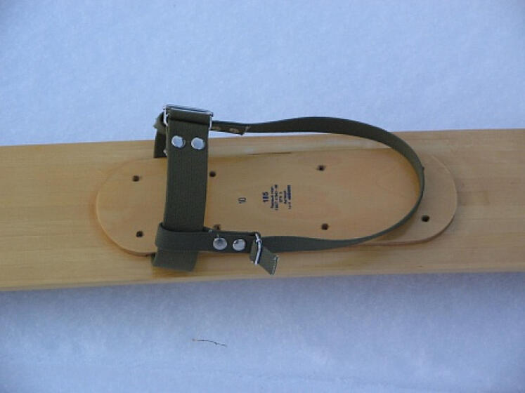 Крепление для охотничьих лыж КМ 003 с запяточными ремнями(лента ЛРТ)