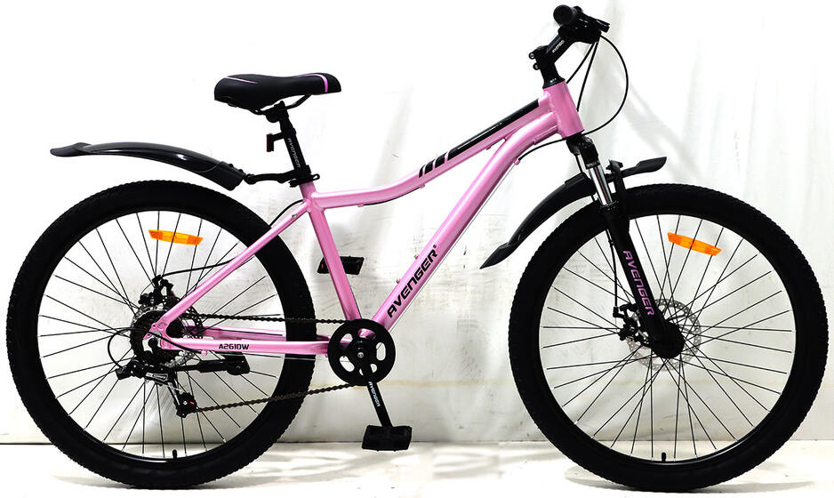 Велосипед 26 " Avenger A261DW,розовый/черный