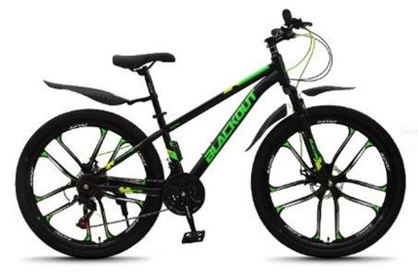 Велосипед 26" Blackout черный/зеленый 26MD850-3