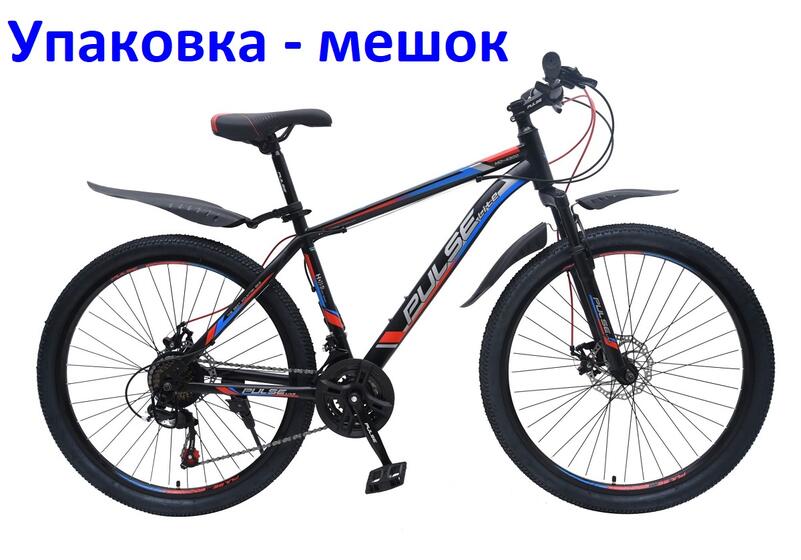 Велосипед 26 Pulse Lite MD4300 черный/синий/красный (4300-27)