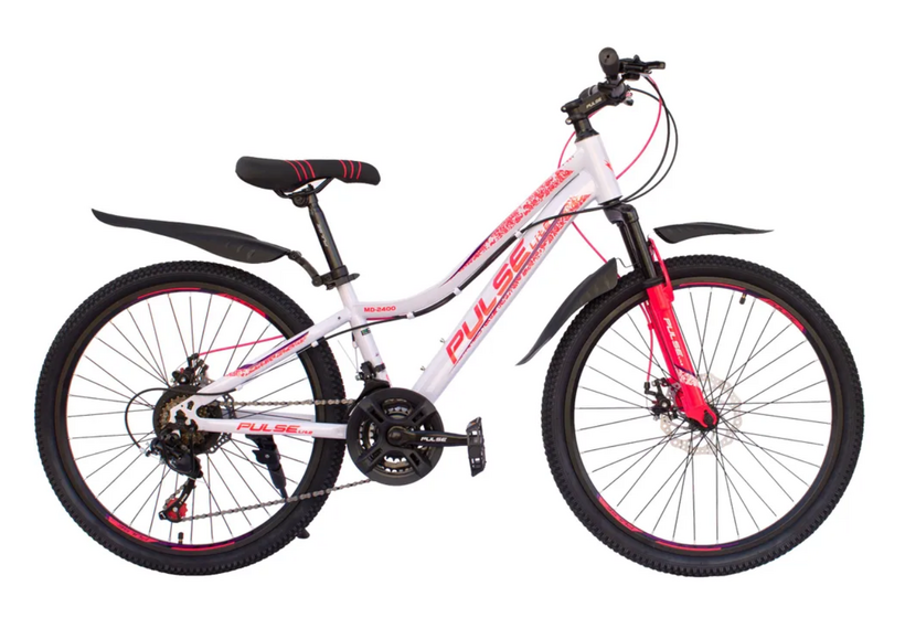 Велосипед 26 Pulse Lite MD8200 белый/розовый (8200-10)