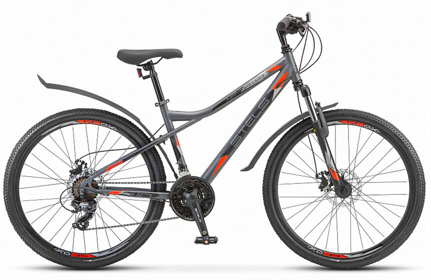 Велосипед 26" STELS Navigator-510 MD (14" Антрацитово/красный), арт. V010