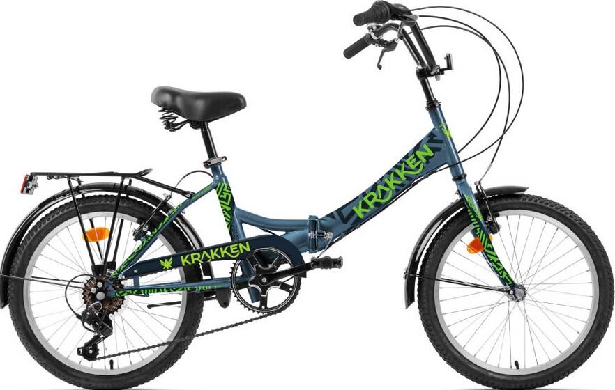 Велосипед 20" KRAKKEN Krabs 2.0 серый 2023