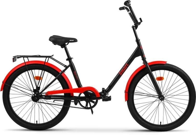 Велосипед Aist smart 24 1.1 красно-черный