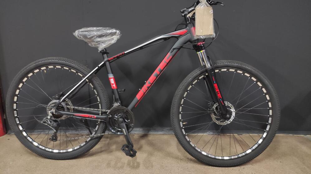 27.5" велосипед GRbike  BIKE TEC 18"  алюминиевая рама гидравлика черный 