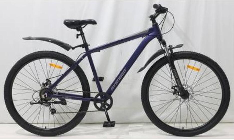 Велосипед 29"Avenger A291D,темно синий/серый 