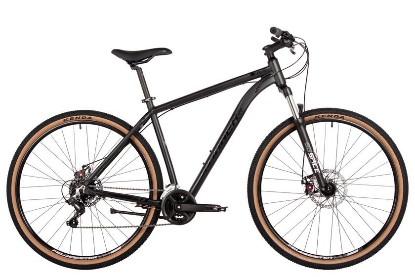 Велосипед STINGER 29" ELEMENT черный, алюминий, размер MD