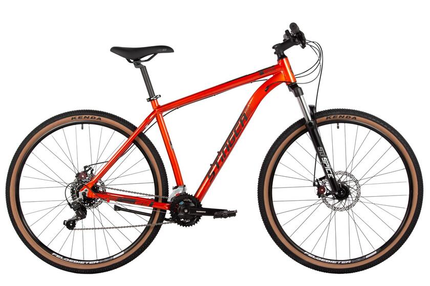 Велосипед STINGER 29" ELEMENT оранжевый, алюминий, размер MD