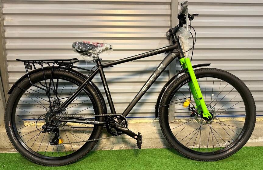 Велосипед 27.5" STELS Navigator-700 MD Курьер! (19" черный матовый), арт. V020