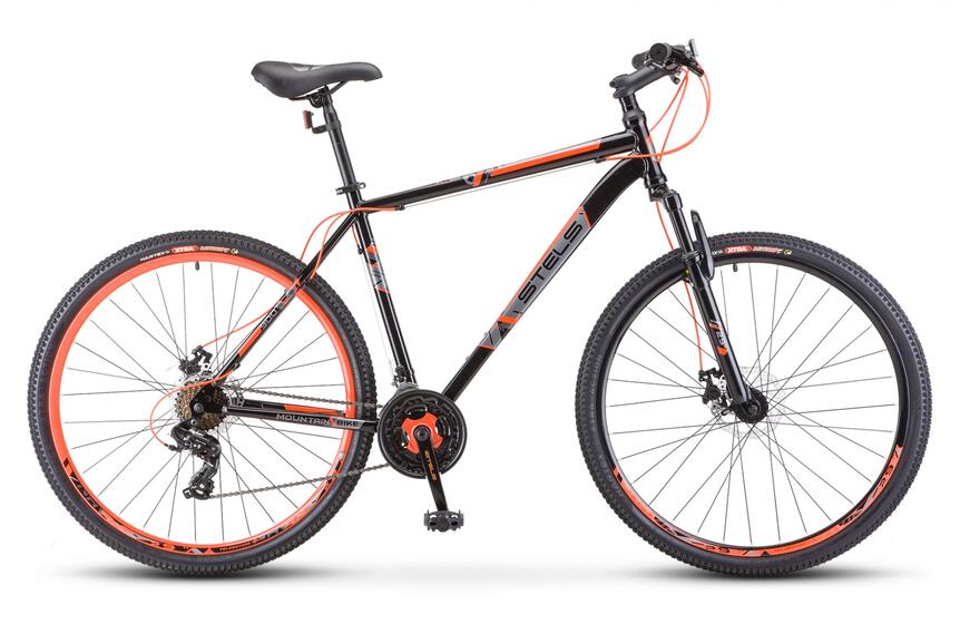 Велосипед 29" STELS Navigator-900 MD (21" черный/красный) арт. F020