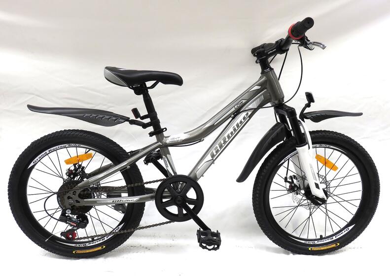 Велосипед 20"GRbike Low(10"серый)  (G20LWDGY10) gray, disk