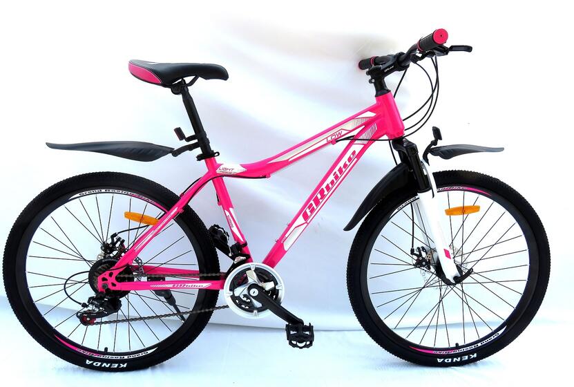 26" велосипед GRbike  Low  15" розовый (G26LWDCR15) crimson, disk