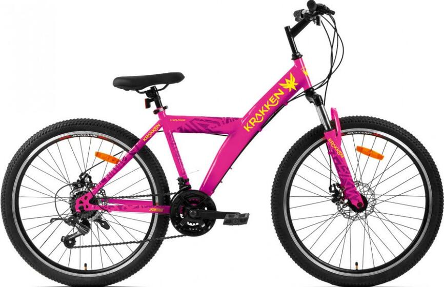 Велосипед 26"KRAKKEN Young (16.5) розовый