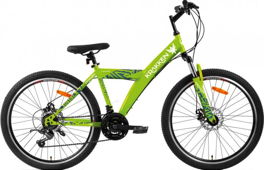Велосипед 26"KRAKKEN Young (16.5) зеленый