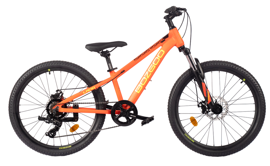 Велосипед BOZGOO LACIO NEONCARROT/YELLOW 10,5"