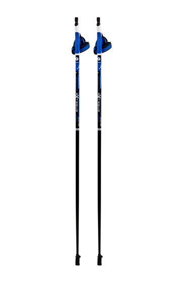 Палки для скандинавской ходьбы EXTREME BLUE РП р.125 этикетка 