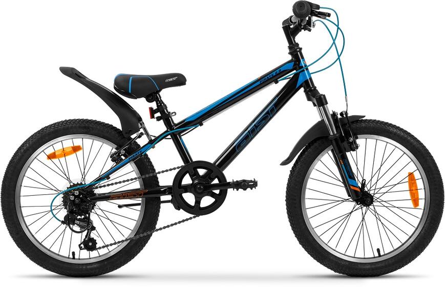 Велосипед 20"AIST Pirate 2.0 черно/синий