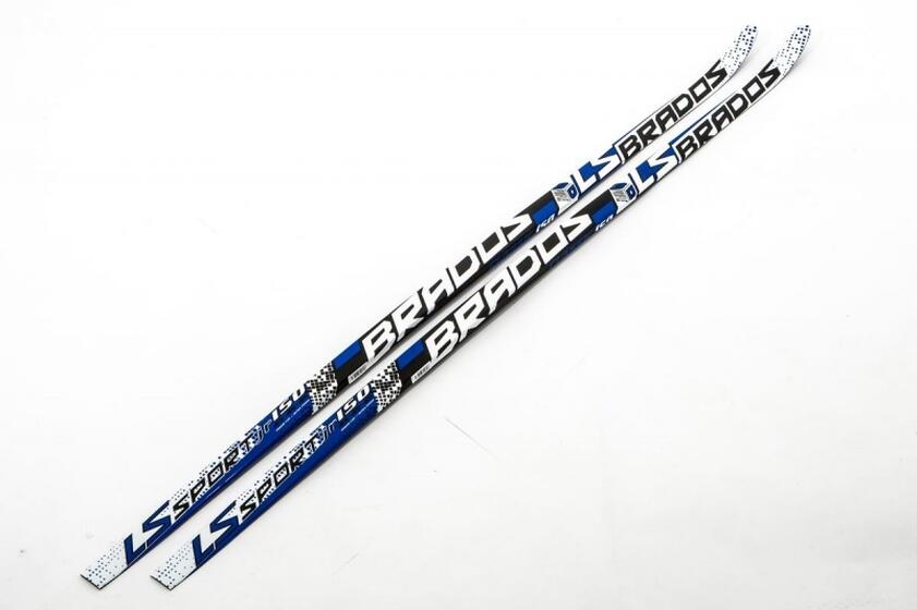 Лыжи Brados LS Sport 3D black/blue р. 150 step