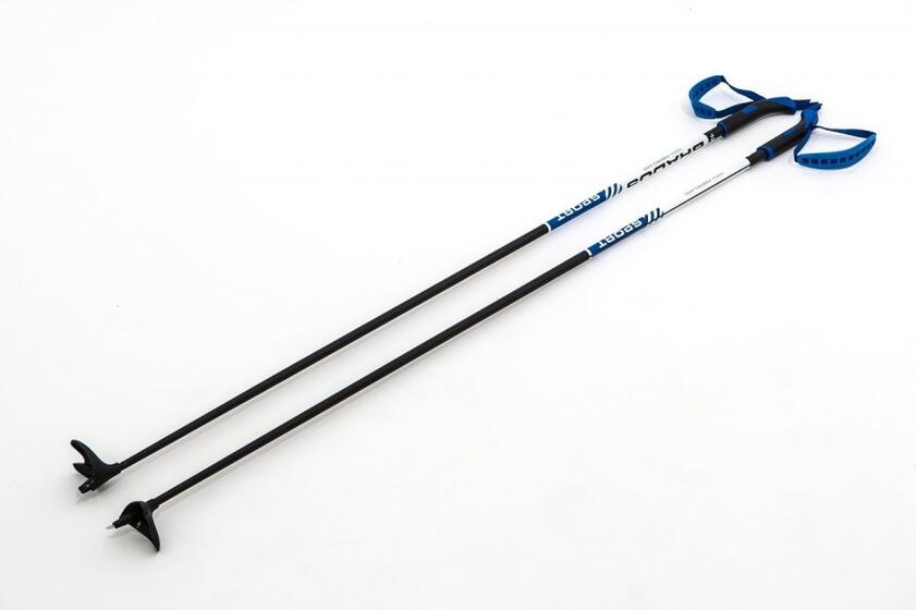 Палки лыжные Brados Sport Composite Blue р 130 стекловолокно 100% 
