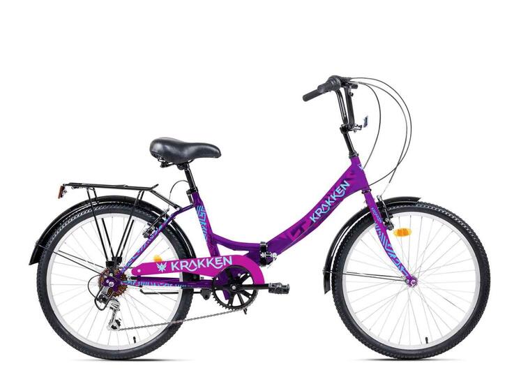 Велосипед 24" KRAKKEN Krabs 2.0 фиолетовый 2023