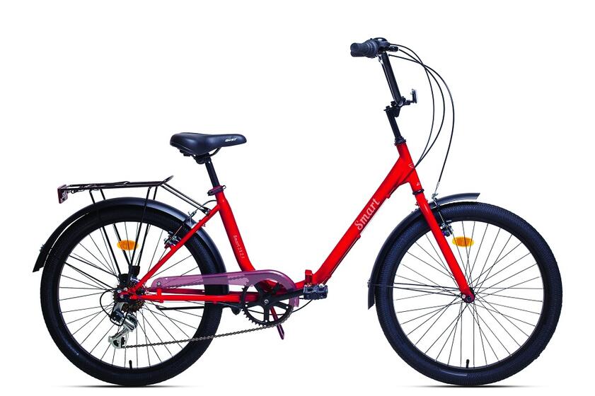 Велосипед Aist smart 24 2.1 красный