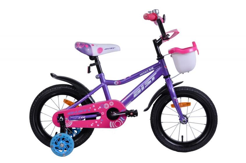 Велосипед 14" AIST WIKI фиолетовый