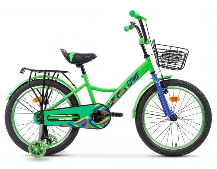Велосипед 16" AIST SPIKE зеленый