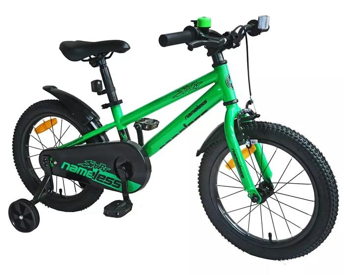 Велосипед 16" Nameless SPORT, зеленый/черный