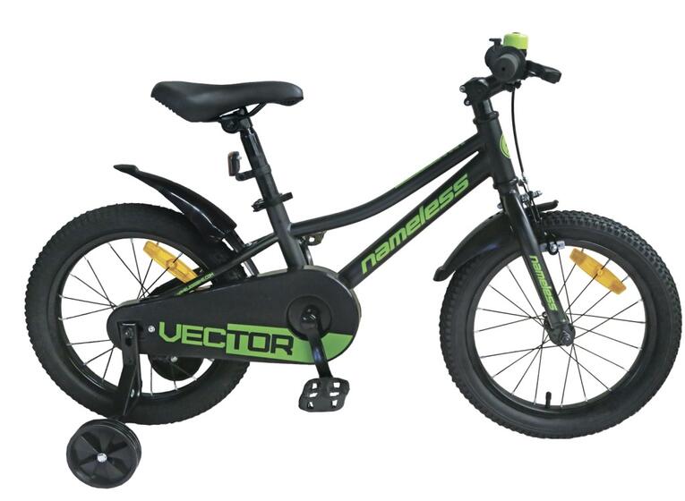 Велосипед 16" Nameless VECTOR, зеленый/черный