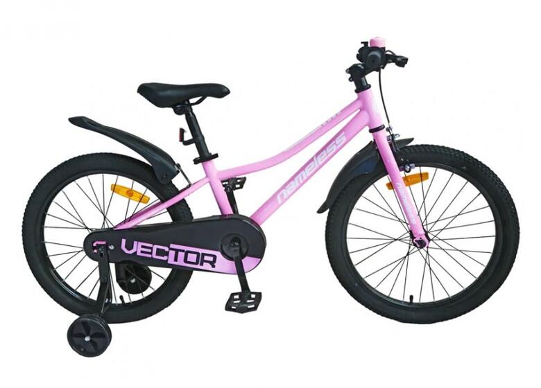Велосипед 20" Nameless VECTOR, розовый/белый
