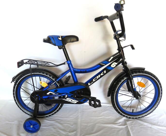Детский велосипед 16" -LOKI CROSS(N) синий 16LCB blue