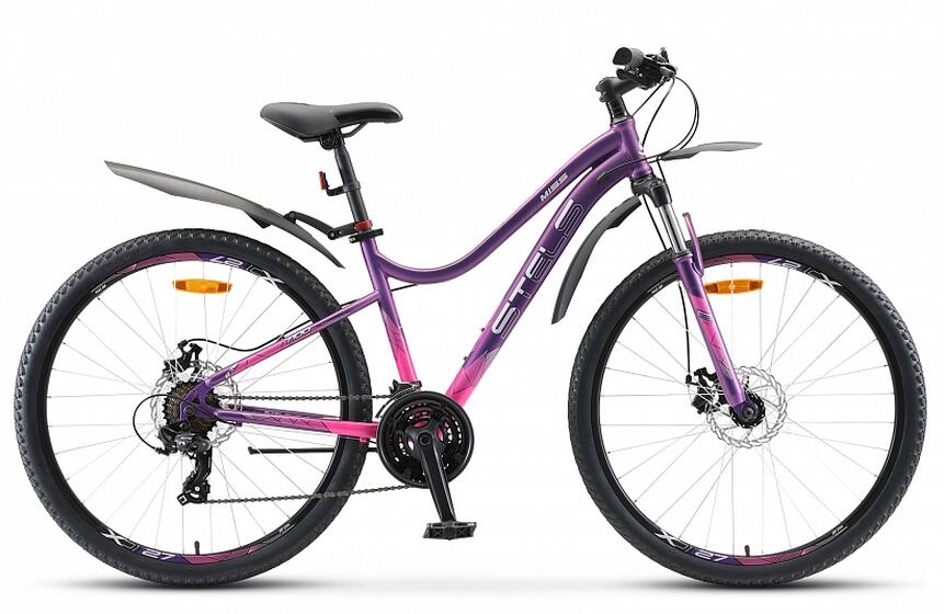 Велосипед 27.5" STELS Miss-7100 MD (18" Пурпурный), арт. V020