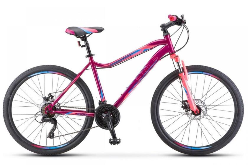 Велосипед 26" STELS Miss-5000 MD (16" Фиолетовый/розовый), арт. V010