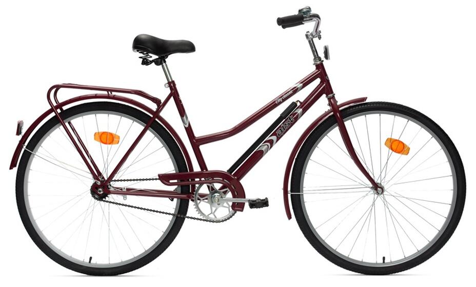 Велосипед 28" AIST 28-240 бордовый/красный без корзины