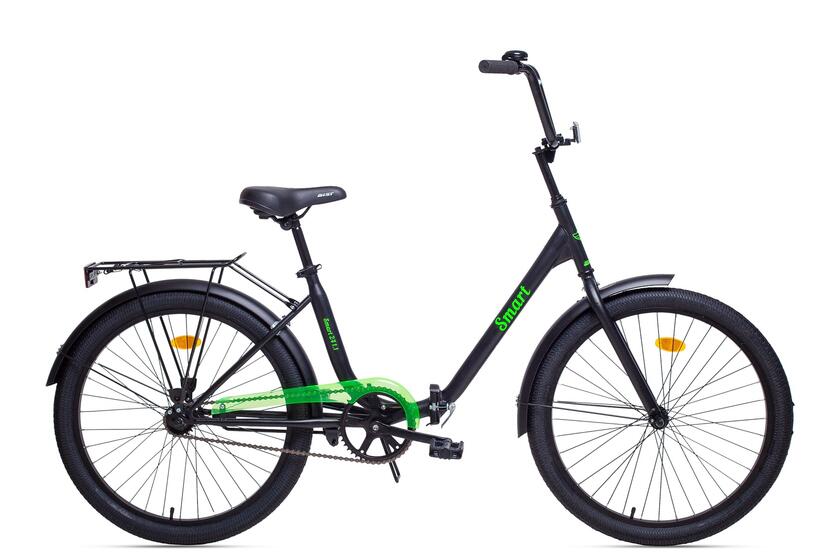 Велосипед Aist smart 24 1.1 черно-зеленый