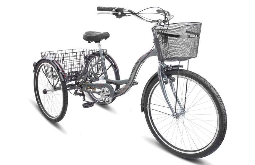 Велосипед 26" STELS Energy-VI 17" Хром арт.V010	