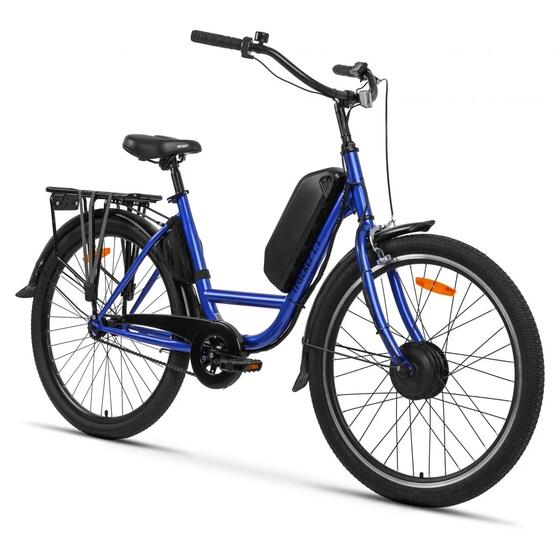 Велосипед 26"AIST e-Tracker 1.1 19" синий 250W электро