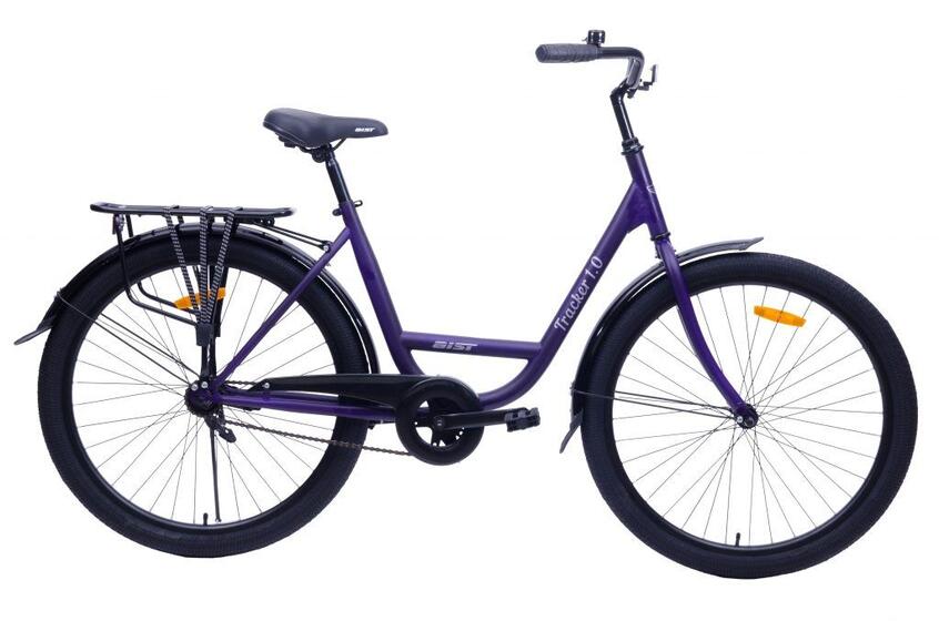 Велосипед 26"AIST Tracker 1.0 19" фиолетовый без корзины