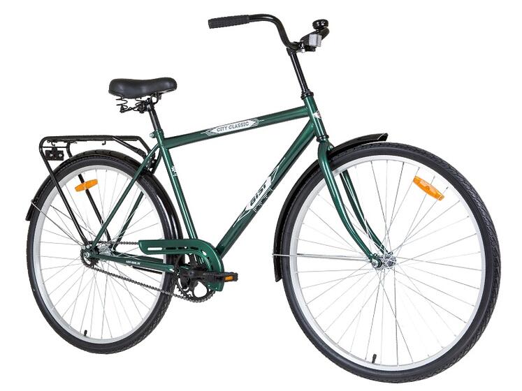 Велосипед 28" AIST 28-130 зеленый без корзины